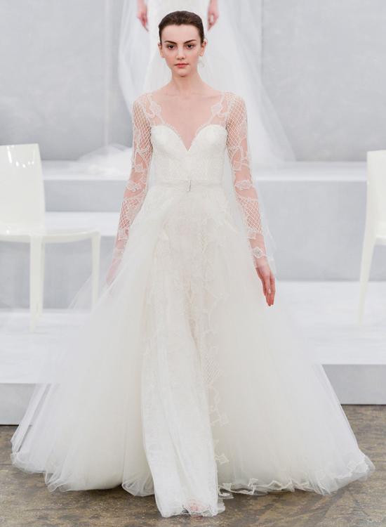Monique Lhuillier 2015婚纱