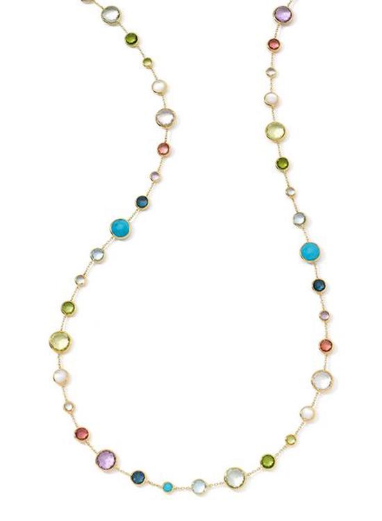 Ippolita 18k彩色宝石项链,约31272元