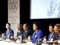 北京申冬奥代表团在洛桑向国际奥委会作陈述