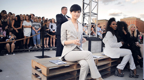 李宇春出席Givenchy秀美如画