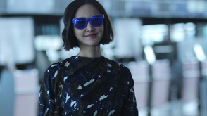 张歆艺卖萌心情好