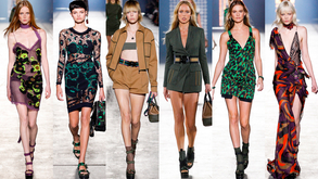 Versace军装辣妹风