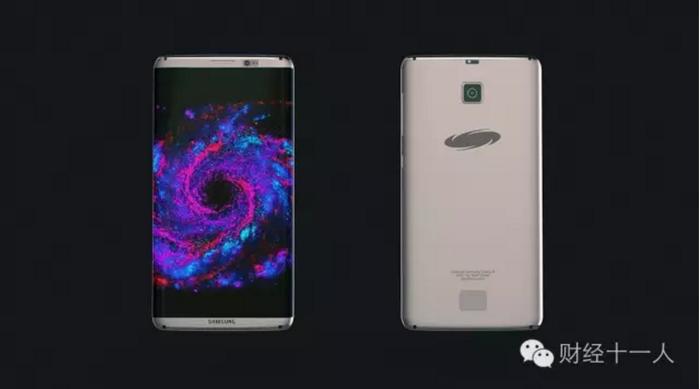 题图:网传的GalaxyS8概念机