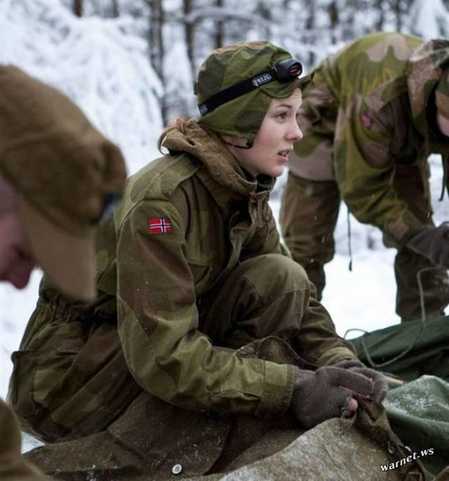 挪威女特种兵训练堪称惨无人道