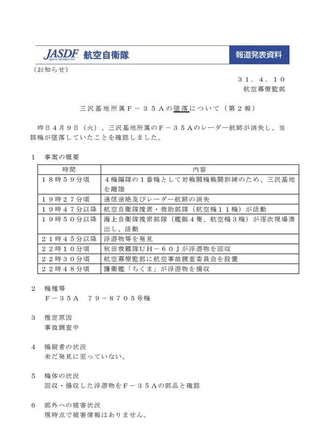 ���ͷƤм���ձ��Ѿȶ���ĳ������ʧ��F35Aս����Ƭ