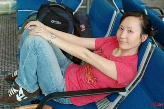 ▲46岁华裔女性梁元华(音译,Yuanhua Liang)