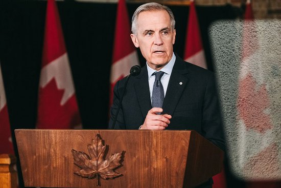  加拿大总理卡尼 资料图 图源：视觉中国