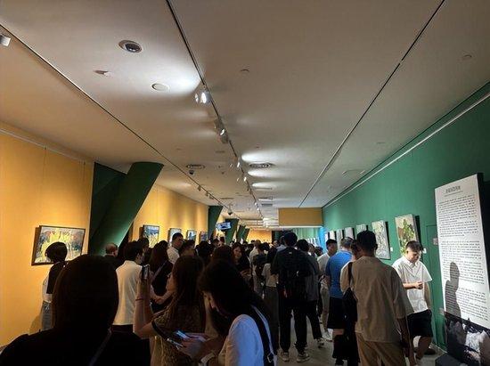 “行者——张国忠油画作品展”在济南市美术馆开幕