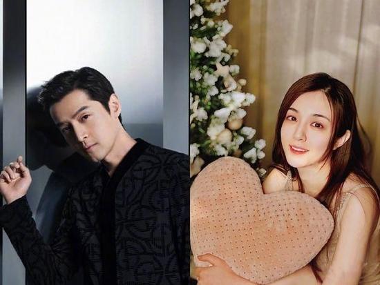 胡歌、王晓晨爆秘婚生娃。(图/翻摄自微博/胡歌、王晓晨)