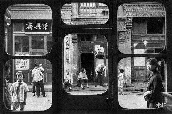 古玩店橱窗,中国北京,1965年