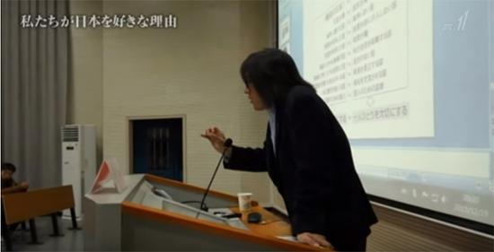 本文作者出镜NHK纪录片《我们喜欢日本的理由——中国开始变化的对日观》