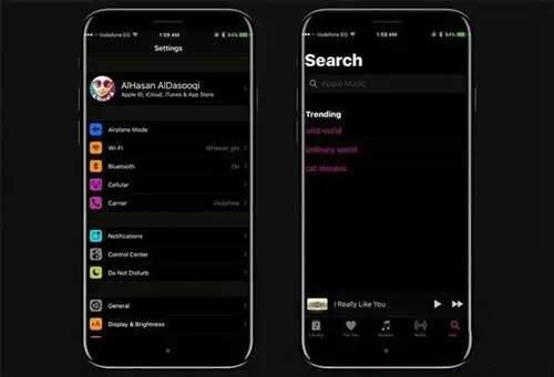 iphone8可能采用的OLED屏幕
