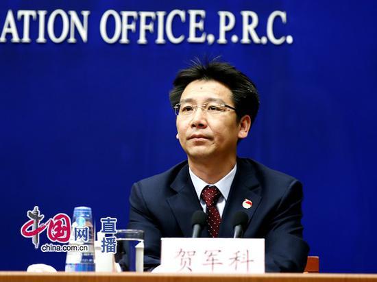 团中央书记处常务书记贺军科在发布会上
