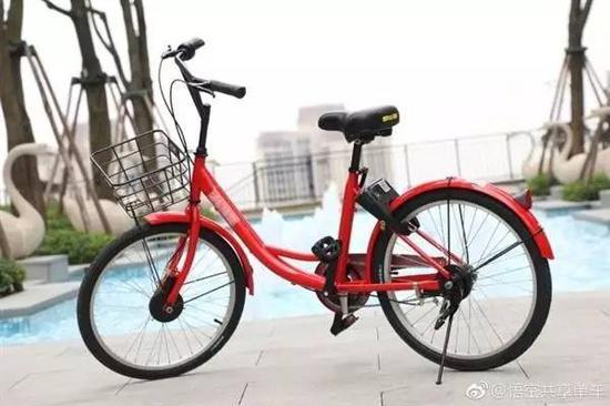 悟空单车 图片来源:网络