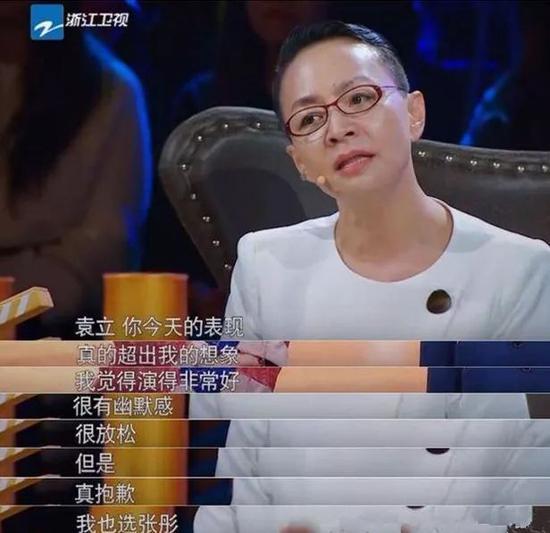 《演员的诞生》中,宋丹丹最终没有把票投给袁立
