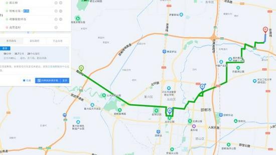 路线示意图