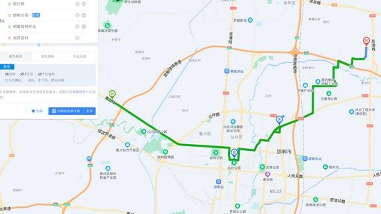 路线示意图