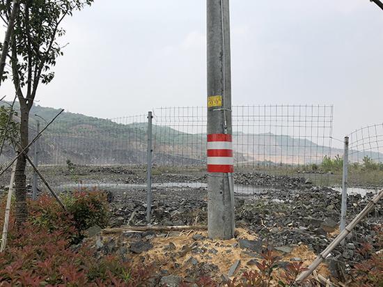 位于莫干山高新区的乐视汽车小镇施工现场