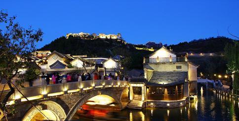 古北水镇夜景