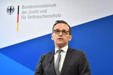 德国联邦司法部长马斯(Heiko Maas)