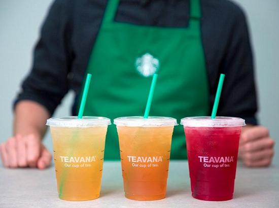 星巴克收购了茶叶品牌Teavana,并纳入自己的菜单中。
