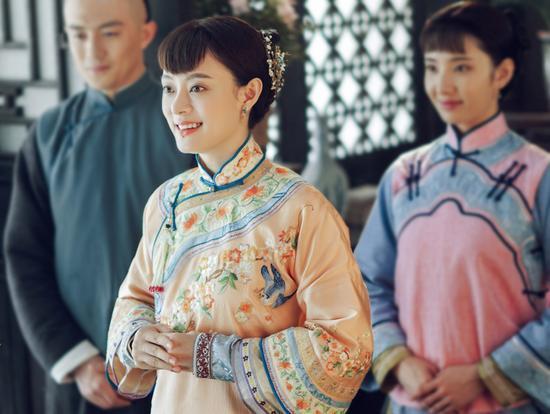 图:《那年花开月正圆》以清末民初陕西女富商为原型,演绎寡妇周莹跌宕人生\福斯传媒集团供图