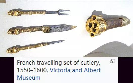 法国旅行餐具套装,1550-1600年,维多利亚和阿尔伯特博物馆