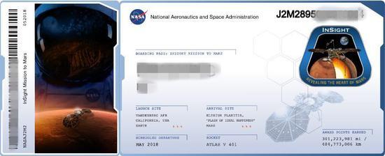 NASA为申请者提供具有纪念意义的虚拟“船票”(大公网图)