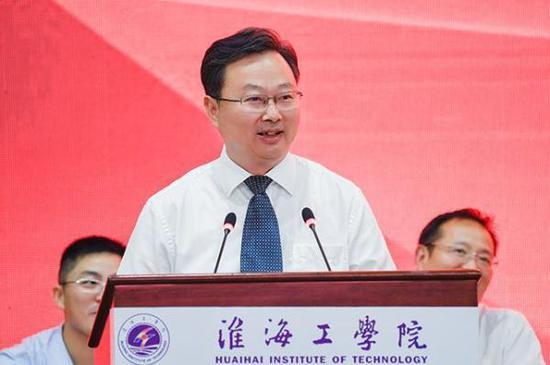 开学典礼现场。图片来源:淮海工学院官网