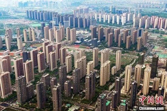 资料图:楼盘。中新社记者 泱波 摄