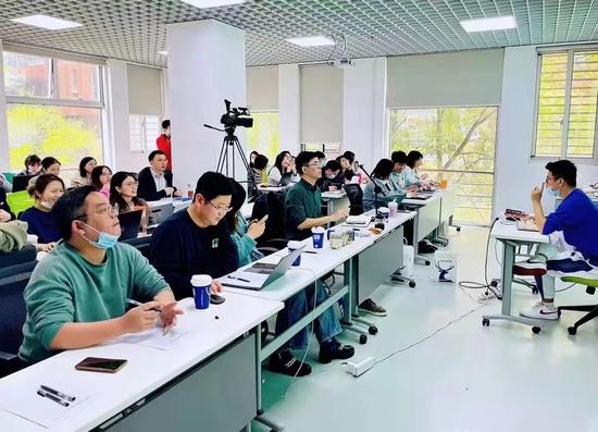 考研培训现场。受访者供图