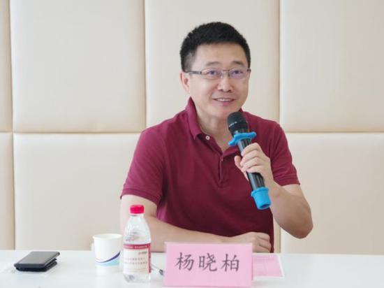 用友集团副总裁、新道科技总裁杨晓柏致辞