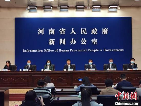 河南召开发布会介绍“十四五”河南职业教育发展情况。 韩章云 摄