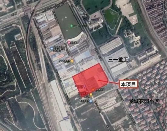 △ 昌平区史各庄街道新建中学位置示意图