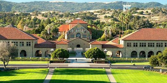 第二名：斯坦福大学（Stanford University）