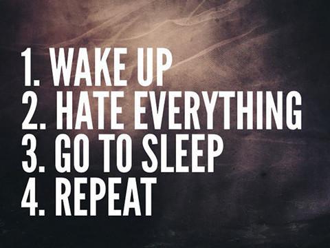 1。 Wake up