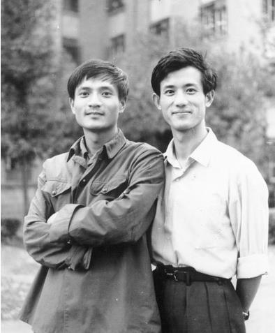 谭健(左)和李辉(右),他们曾经也是“小鲜肉”。