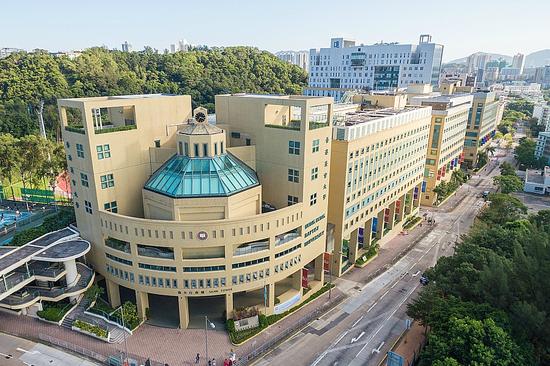逸夫行政楼。(图片来源香港浸会大学官网)