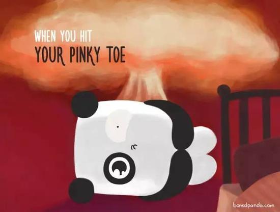 #6 When your sock slides off in your shoe。