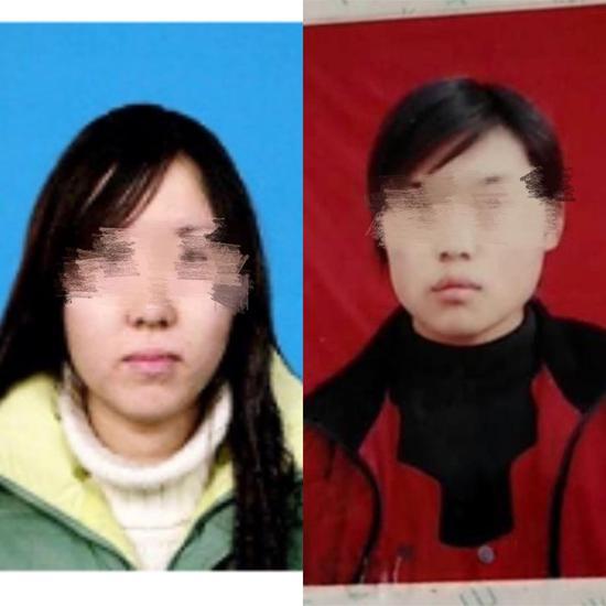 两个陈春秀(左为顶替陈春秀入学的陈双双)。受访者供图
