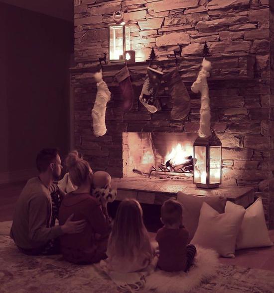 21.Getting by an open fire!