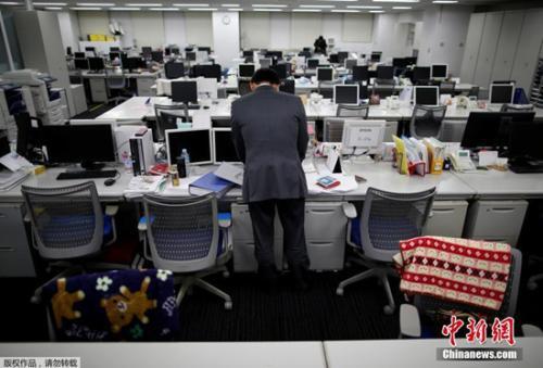 资料图:日本的一间办公室。