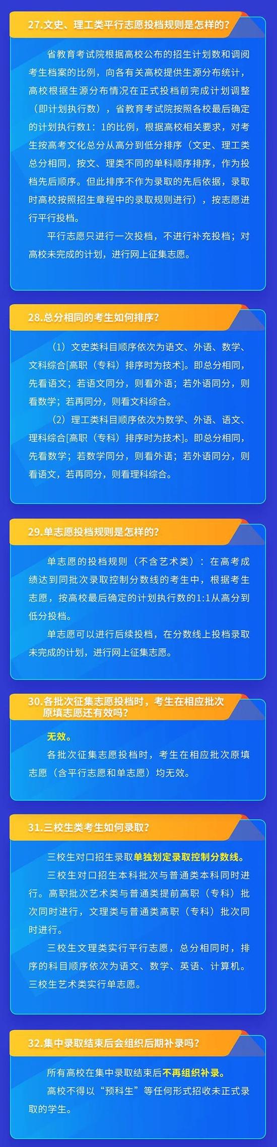 江西2023年普通高校招生工作实施意见40问