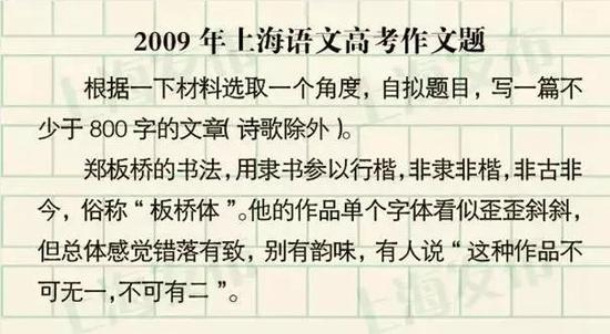 2022年上海高考作文题目出炉 ：发问与结论