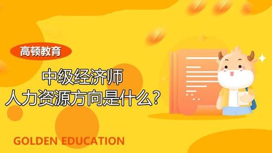 中级经济师人力资源方向
