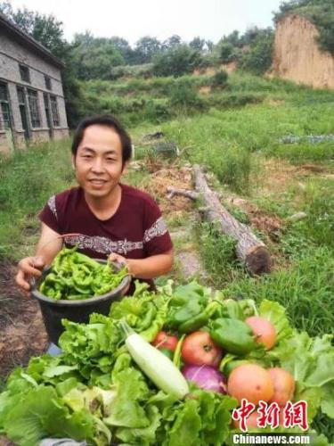 今年37岁的他,是次村乡杨家庄人。该村农业大多为旱田且不常灌溉,靠天吃饭,主导产业种植业以沁州黄、玉米为主,养殖业以养牛为主,人均收入低。2015年,他回乡创业,做起生态农业。 秦超 摄