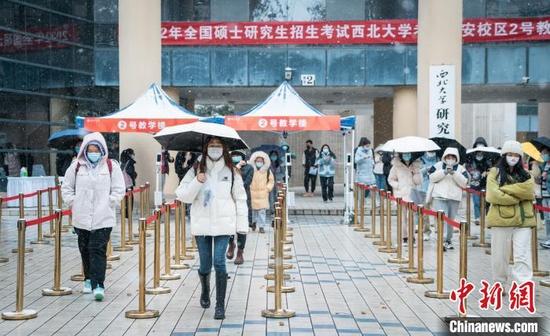 西北大学研考工作有序开展。 西北大学宣传部供图