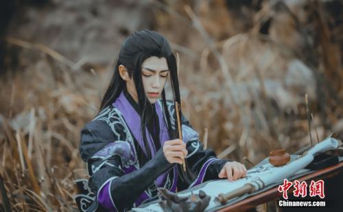 黄钰洋Cosplay作品。受访者供图