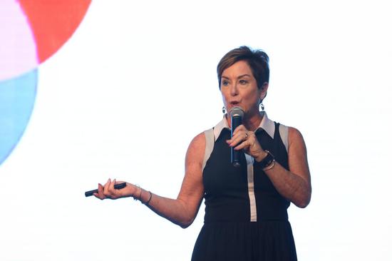 上图为:TCM国际市场副总裁 Kimberly Bernard