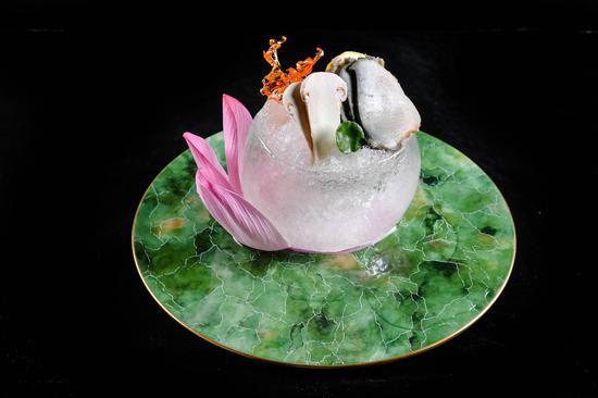 菌皇冰镇黑金鲍
